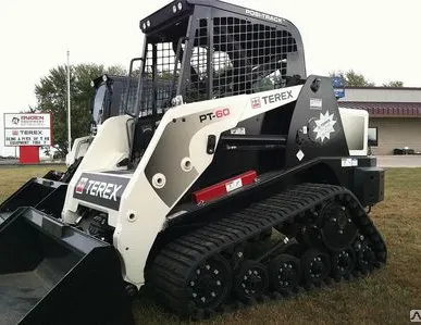 фото Гусеничный мини погрузчик TEREX PT-60 (США)