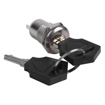 Фото №2 Выключатель ключ d12 250В 0.5А (2с) ON-OFF Rexant 36-4470
