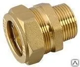 фото Муфта обжимная 20*3/4" наружная резьба для нержавеющей гофра трубы