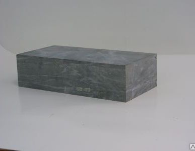 фото Кирпич для каминов и печей из талькомагнезита 250х125х50