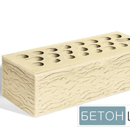 Фото №0 Кирпич облицовочный "пшеничное лето", рустик (0.7НФ) Керма