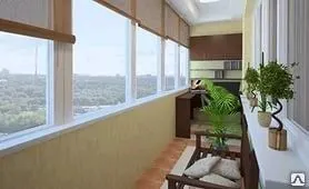 Фото №0 Установка лоджии под ключ