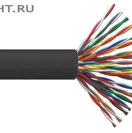 Фото №0 U/UTP 25х2х24AWG кат.5E solid LSZH (LC1-C5E25-121): Кабель симметричный (витая пара), серый