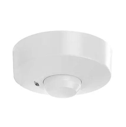 Фото №0 Датчик движения микроволновый потолочный 360* 8м 1200W белый IP20 IEK ДД-101MB