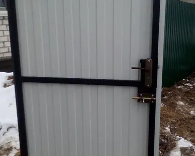 фото Калитка 2*1м с профлистом