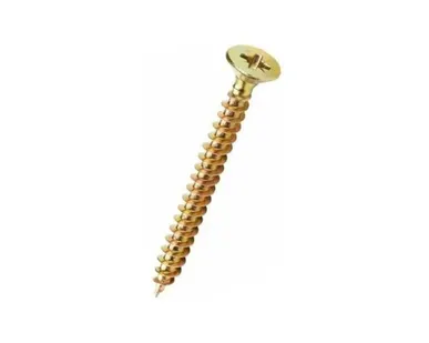 фото Шуруп универсальный желтопас 15шт 4,0х50