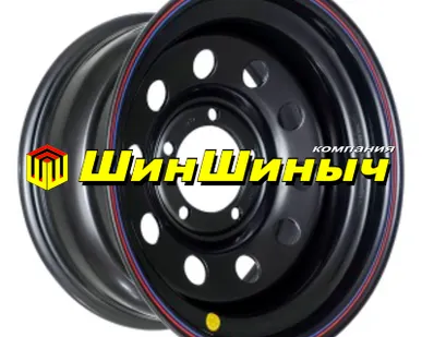 фото 8x16/5x139,7 ET-19 D110 УАЗ (треуг. мелкий) черный