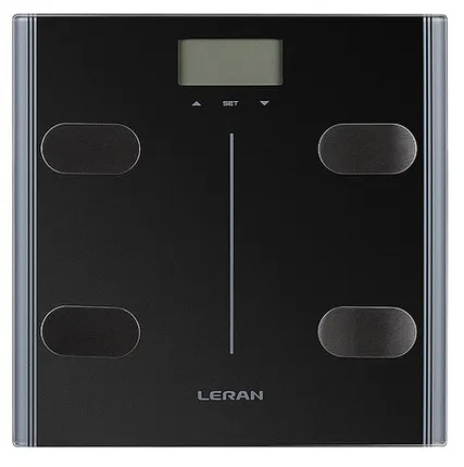 Фото №0 Весы напольные Leran eds fitness line dark