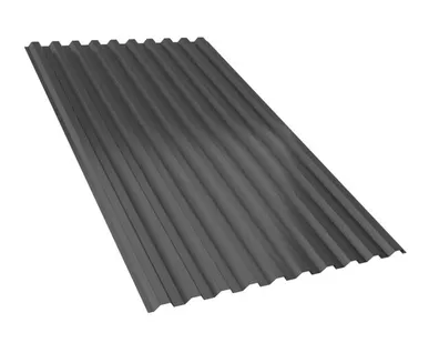 фото Профнастил С21 RAL 7024 Графитовый серый 0,45 мм матовый