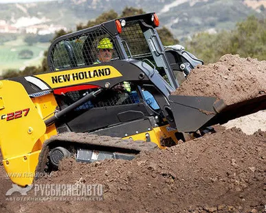 фото Мини-погрузчики New Holland C227 (гусеничный)