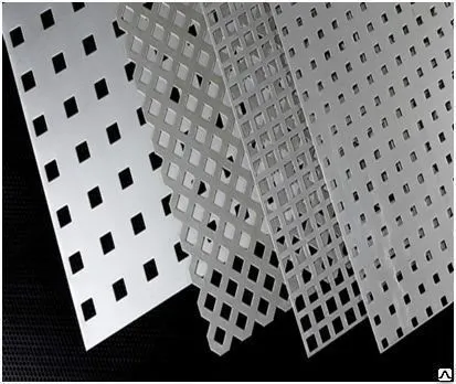 Фото №0 Лист перфорированный стальной от 0.7 мм до 10 мм 08пс