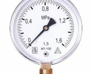 фото Манометр МТ 100М 1,0МПа (метрическая резьба - М20х1.5)