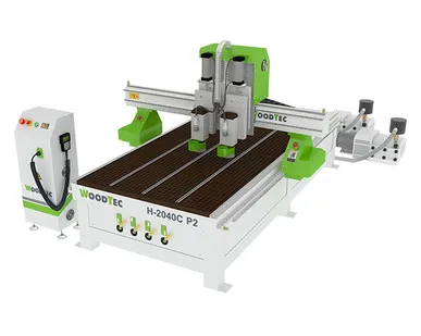 фото Фрезерно-гравировальный станок с ЧПУ WoodTec H-2040C P2