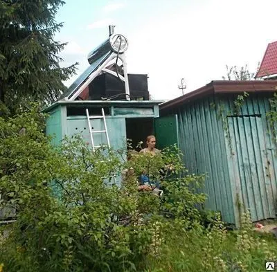 Фото №0 Солнечный коллектор "Дачник"