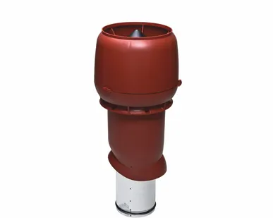 фото Вентиляционный выход Vilpe 160P/ИЗ/500, Темно-красный