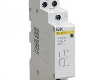 фото Контактор модульный КМ20-20 2п 20А 230В AC 2НО ИЭК