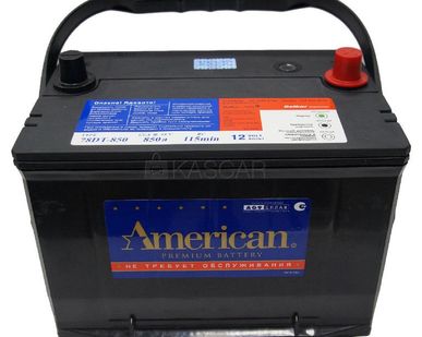фото Аккумулятор AMERICAN 95Ah 78DT850 4-х клем. п.п