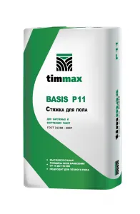 фото Стяжка наруж+внутр (теплый пол) Timmax Р-11 (20кг) 523 (65 шт. в ПАЛЛЕТЕ)