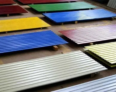 фото Профнастил НС-8 1200 (1150) мм оцинкованный (0,4) длина от 1000 - 6000 мм