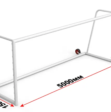 Фото №0 Ворота футбольные с противовесом (5х2 м)