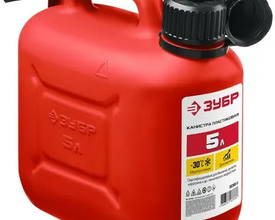 фото ЗУБР 5 л, Пластиковая канистра, МАСТЕР (38366-5)
