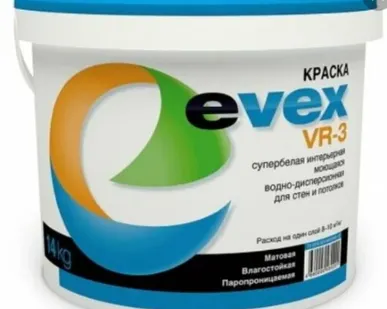 фото Краска интерьерная EVEX VR-3
