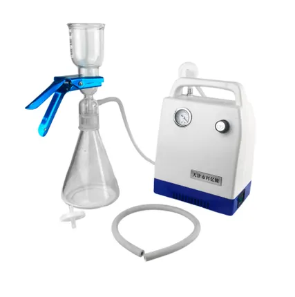 Фото №0 Прибор вакуумного фильтрования ПВФ-47-1С (стекло, воронка 47 мм, 1х300 мл, колба-ресивер 1 л, насос)