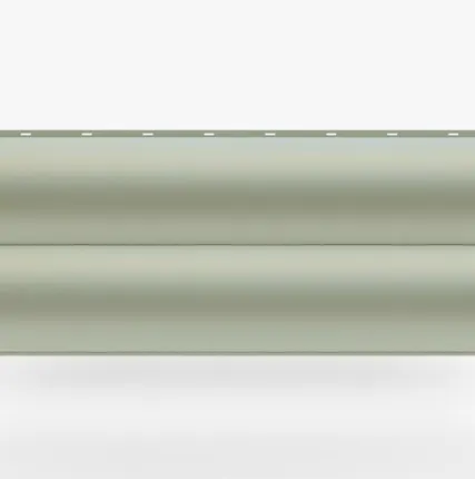 Фото №0 Сайдинг Металлический сайдинг «Бревно» 0.47-0.50 мм RAL 9002, Дымка