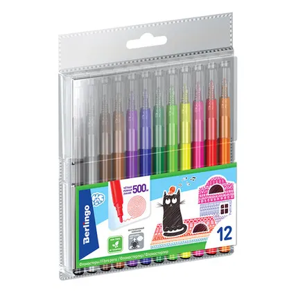 Фото №0 Фломастеры Berlingo Жил-был кот, 12цветов