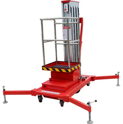 Фото №0 Несамоходный подъемник ножничного типа с питанием от аккумуляторов GROST Tower 500-7 DC ( Tower 0.5-