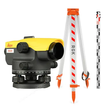 Фото №0 Комплект оптический нивелир Leica NA 324 штатив рейка - 3 в 1 с поверкой