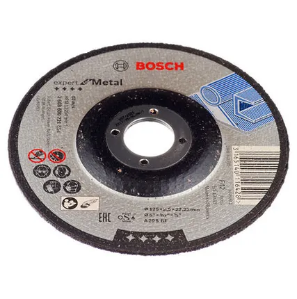 Фото №0 Круг отрезной Bosch металл Ф230х2,5 вогнутый (225)