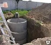фото Кольцо на септик