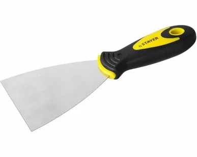 фото STAYER FLAT шпатель нержавеющий 80 мм