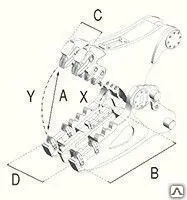 Фото №0 Гидравлические ножницы Delta MK-10 (без подвески и челюстей)