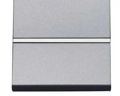 фото Механизм переключателя проходного 1-кл. 2мод. СП Zenit 16А IP20 с клавишей серебр. ABB 2CLA221000N1301