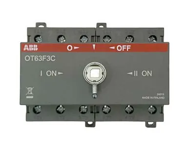фото Рубильник реверсивный ABB OT63F3C 63A 3P без ручки