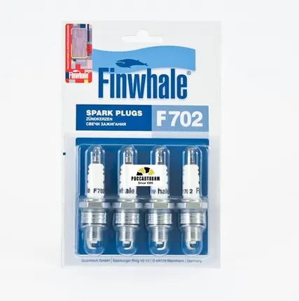 Фото №0 Свеча F 702 (к-т 4шт) Finwhale ГАЗ 402дв