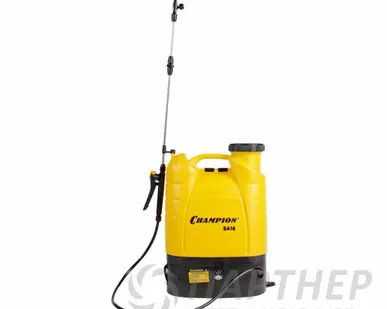 фото Опрыскиватель аккумуляторный CHAMPION SA16 (0,5-2,5м. бак 16л, 12В 8Ач 3,6 л/мин 5,3кг)