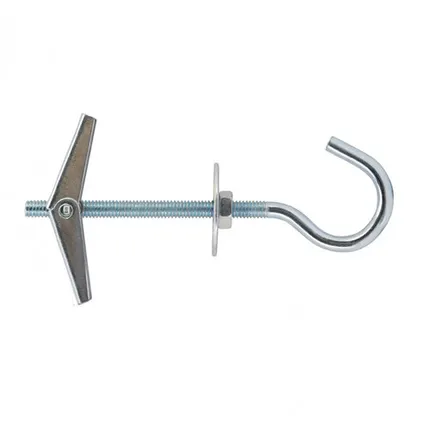 Фото №0 Дюбель складной пружинный, крючок М8х100 25шт. в уп.