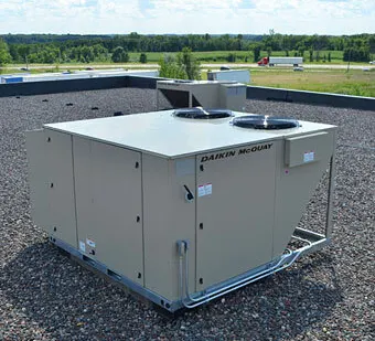 фото Монтаж крышных кондиционеров (руфтопов) 20 - 40 кВт