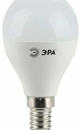 Фото №0 Лампа светодиод. ЭРА-ЭКО Р45 Е14 (тепло)