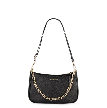 Фото №0 Черная кожаная мини-сумка Амальфи TJ COLLECTION YG 5148813 BLZ