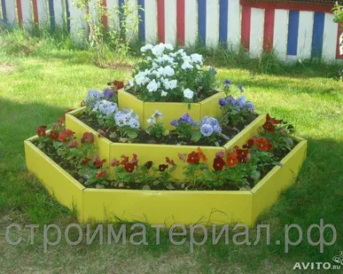 фото Клумба сота (700)