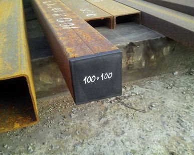 фото Труба квадратная 100 х 4