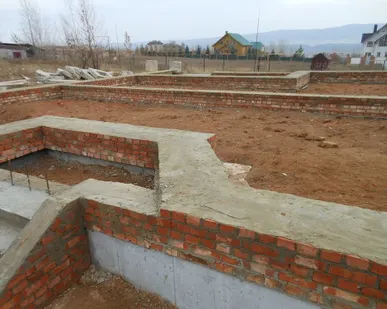 фото Строительство фундамента для дома, коттеджа, дачи