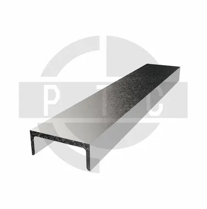 Фото №0 Швеллер оцинкованный 12 ст3 ГОСТ 9.307-89