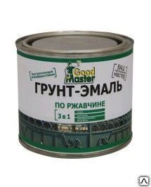 фото Грунт-эмаль по ржавчине 3 в 1 Master Good, желтый, 0,5 кг