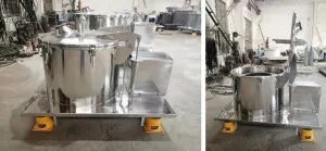 Фото №3 Центрифугу с плоским дном верхней выгрузкой закрытого типа PSB1000-N в Москве