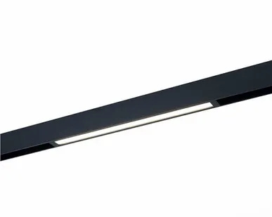 фото S25 Светильник трек. Черный LED 1*18W 4000K 1 470Lm Ra>90 120 IP20 L410xW25xH41 220V